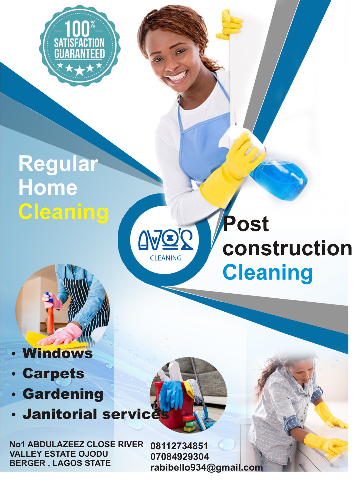 Avo’s cleaning services